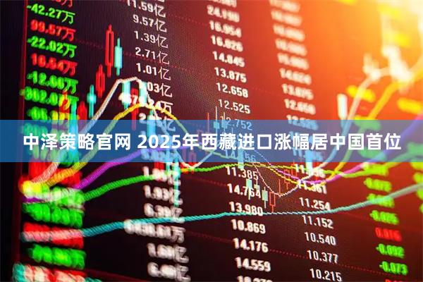 中泽策略官网 2025年西藏进口涨幅居中国首位