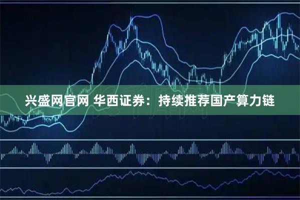 兴盛网官网 华西证券：持续推荐国产算力链